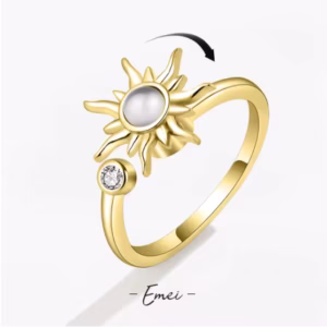 Antystresowy pierścionek - Fidget ring NIDRI